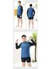 Plus Size Boys' Two-Piece Swimwear Set - Teen Swim Trunks