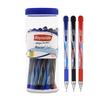 Racer 20 Pens 15 Blue 3 Black & 2 Red Gel Pen Jar For Student IA3012