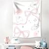 Cute Bunny Wall Tapestry Children'S Room Fairy Tale Theme Decor Bedroom Dorm Wall Hanging Background Cloth Festival Gift