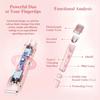 Electric Razors for Women 2in1 Bikini Trimmer Facial Mustache Shavers for Ladies Body Underarms Arm Leg Portable Painless Epilator