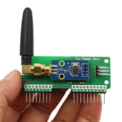 Pro Flipper Zero Cc1101 Modification Module Subghz modul 433MHz s Sma Antenna Wireless Transceiver Module