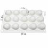 15 Cavities Trawberry Mousse Cake Mold 3D Design Realistic Fruit Fruit Silicone Mold Reusable Food Grade Candy Cookie Mould