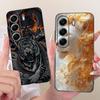 Hülle für Tecno Camon 40 Pro CM7 CM6 Handyhüllen für Camon 40 4G CM5 Niedliche Cartoon-Tiere Cooler Drache Löwe Weiches TPU Schwarze Abdeckung