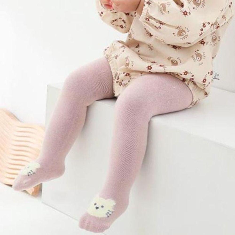 Leggings Baby Knitted Tights Elastic Toddlers Cotton Tights Cute Newborn Pantyhose Spring