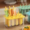 8 Compartments Popsicles Molds with Tight Sealing Lid for Homemades Ice Lolly Mould Kitchen Gadget