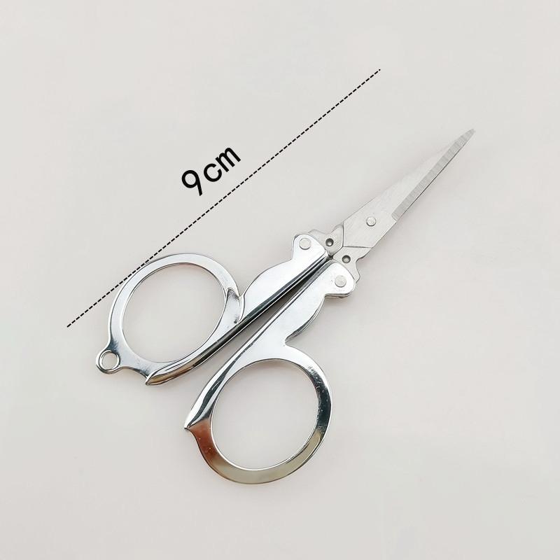 

50pcs Mini Folding Pocket Scissors for Travel Craft