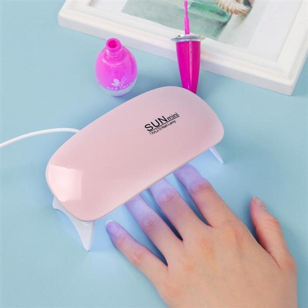 Mini UV LED Gel Nail Lamp USB Curing Self-Nail