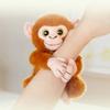 Big Eyed Monkey Plush Toy Realistice Orangutan Plush Doll Sparkling Eyes Monkey Doll  Baby Toys