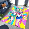 1pc Sailor Moon and Sailor Venus Anime Cartoon Design Office Chair Mat - Non-Slip Carpet for Home Decor, Suitable for All Seasons.O049