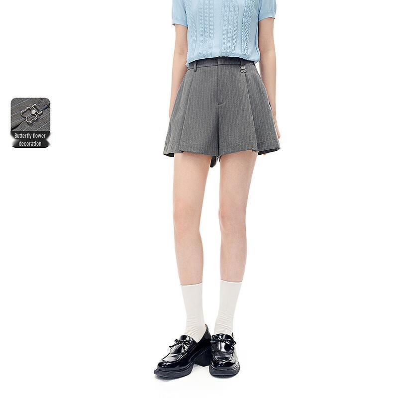 

Широкие шорты в стиле Preppy от LED IN Miu L