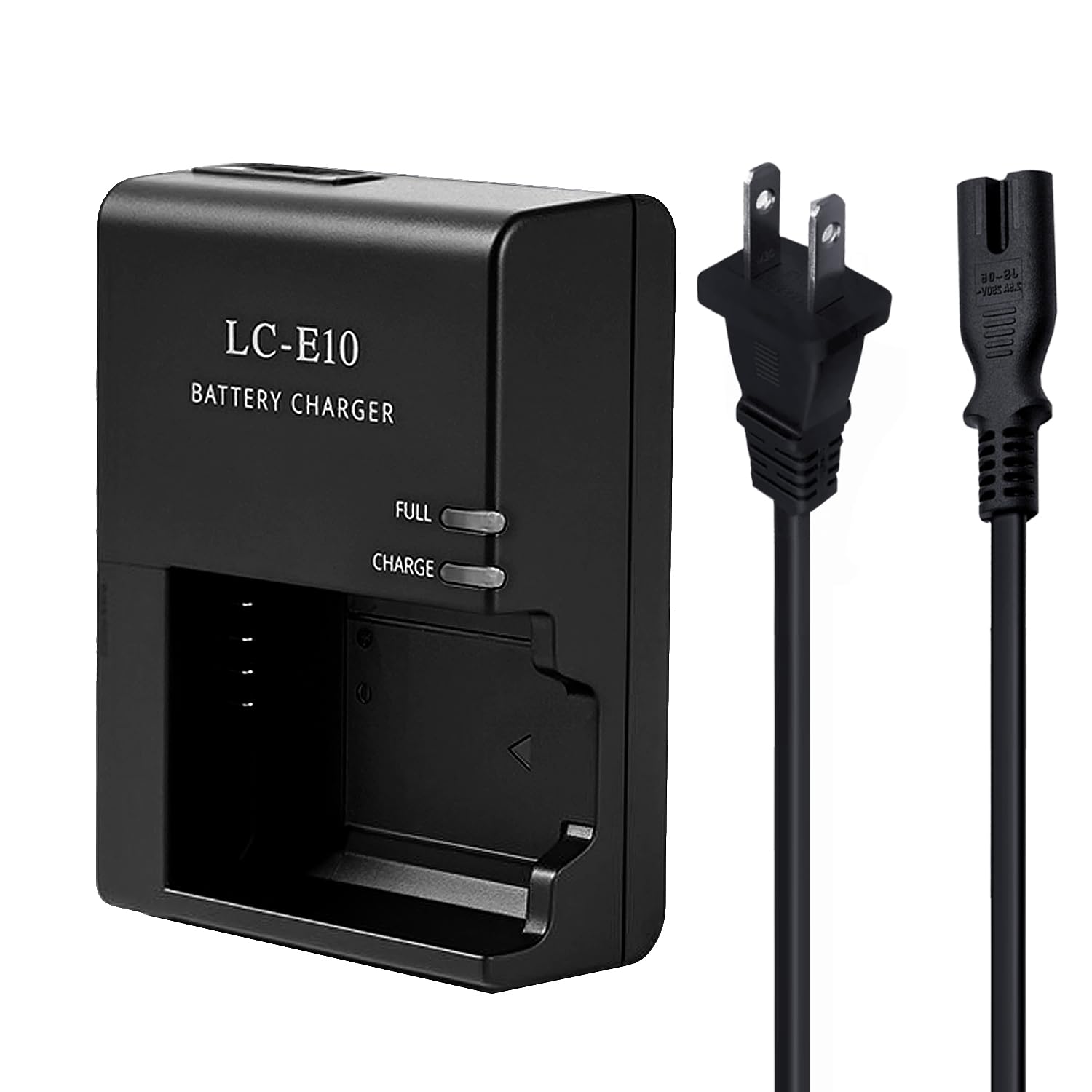 

OCOIXINH Charger for Compatible with Canon EOS Rebel and 4000D Digital Cameras LC-E10/LC-E10C LP-E10 Cameras, T3, T5, T6, T7, T100, Kiss, X50, X70, чорний