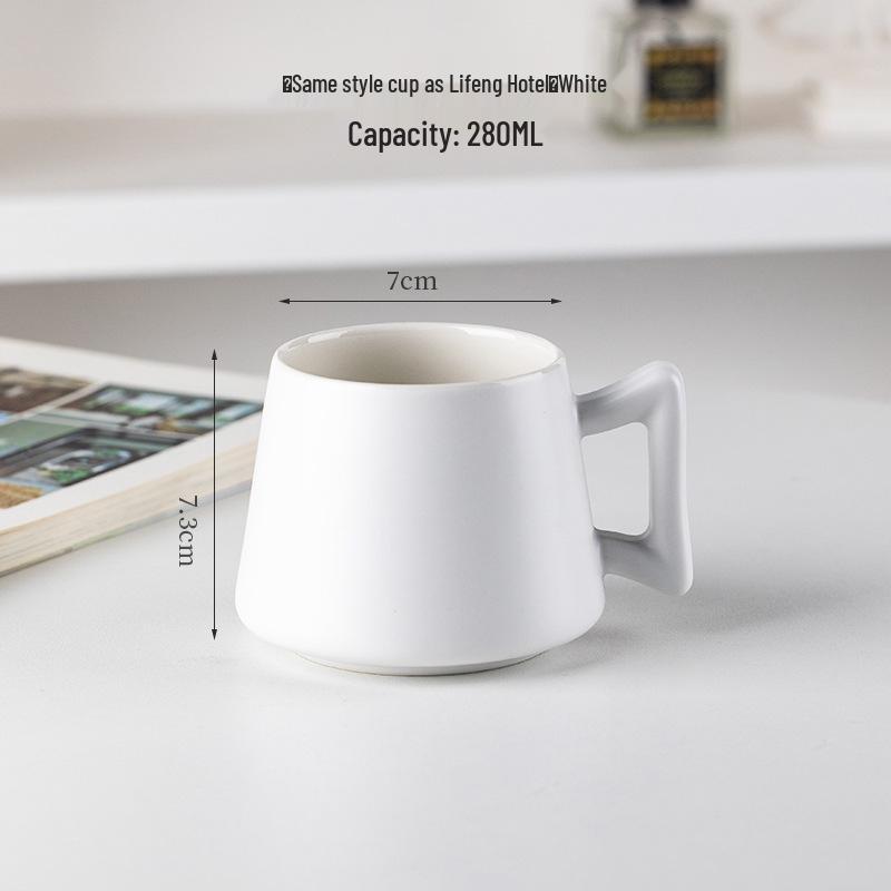Japanese-Style Coffee and Tea Cup for Home, Office, and Hotel Use
