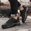Autumn and winter outdoor hiking shoes non-slip, dirt-resistant and wear-resistant ultra-thick deodorant special forces liberation shoes dad shoes