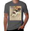 Ukiyoe Japanese Art Cat Tshirt Holiday All Match Tshirt
