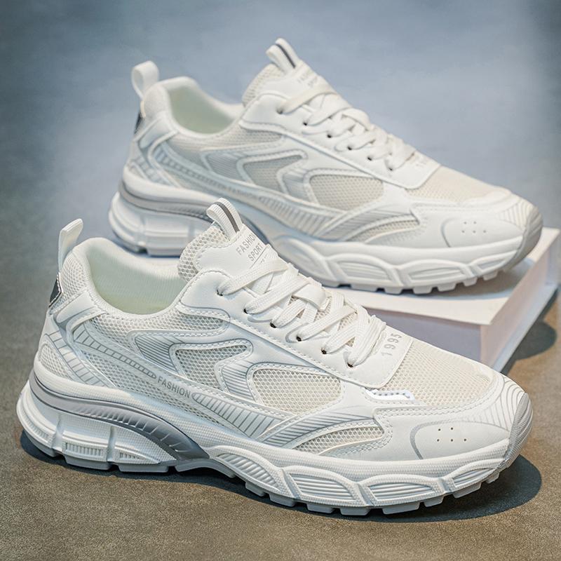 Men 's Casual Four Seasons Fashion Students Comfortable Sneakers Boys Trending Soft Sole Breathable Shoes