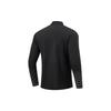 Li Ning CBA Series Casual Sports Stand Collar Pullover Long Sleeve Sweatshirt Men Sweatshirt Black ATLS197-1