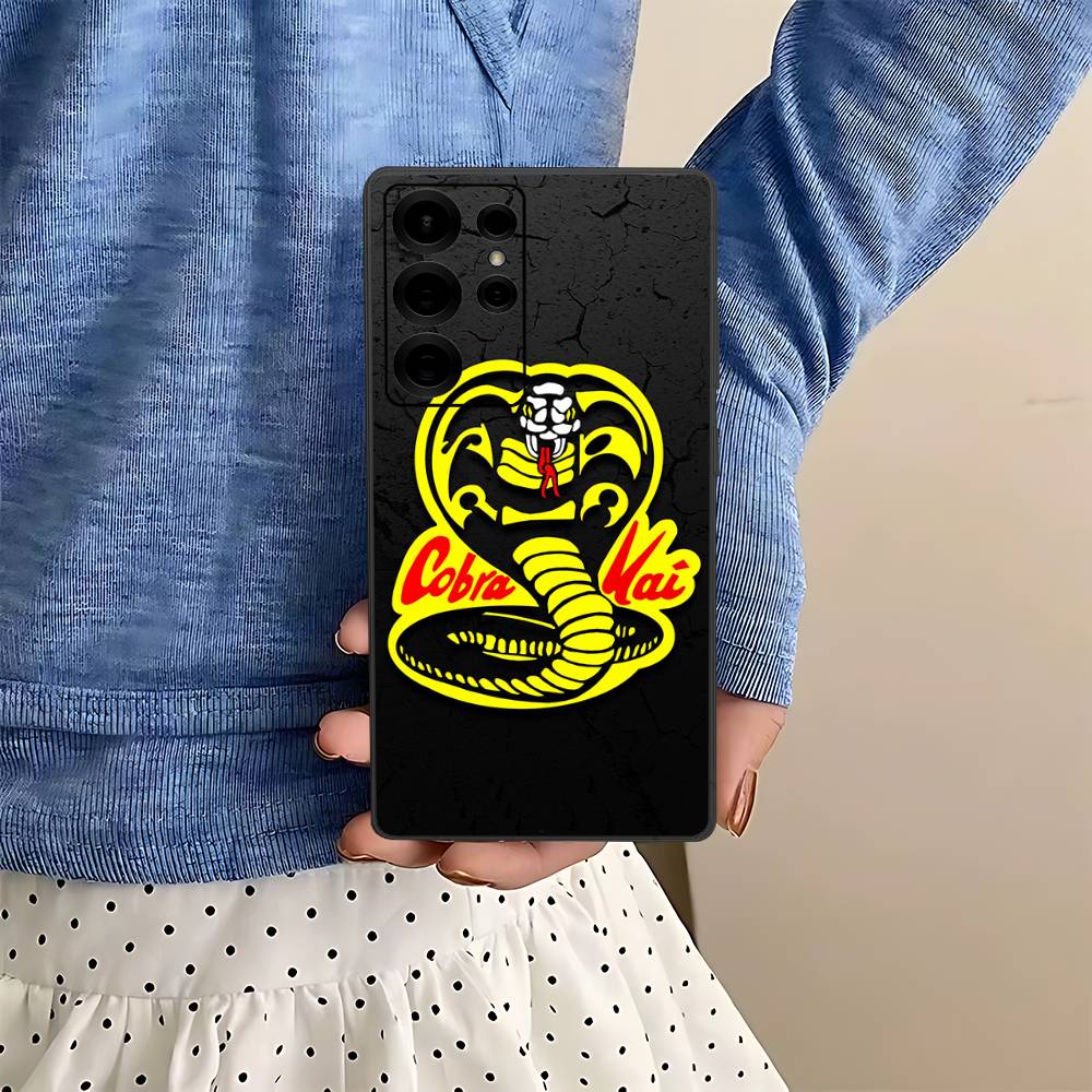 

Martial Arts TV C-Cobra K-Kai Phone Case For Samsung S 24 Fe 25 Ultra Plus 20 Lite 21 30 22 23 24 22 Ultra 5G Fundas Samsung S30 Ultra 5G