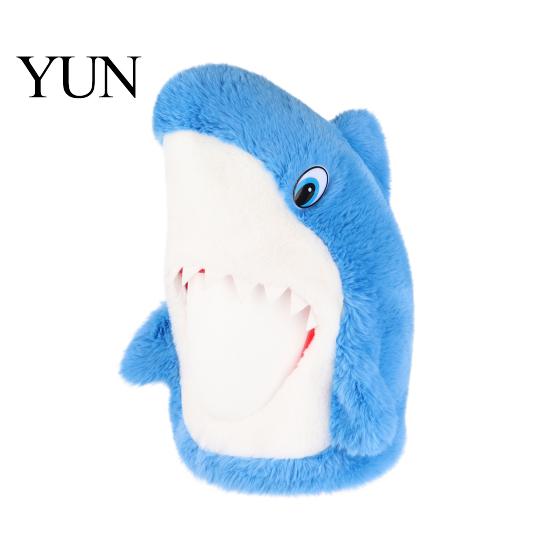 Cute Animal Hat for Music Festivals Shark Mask Adults/Kids, Funny Plush Headgear, Universal Size All Ages Costume Halloween Theme Parties Photo