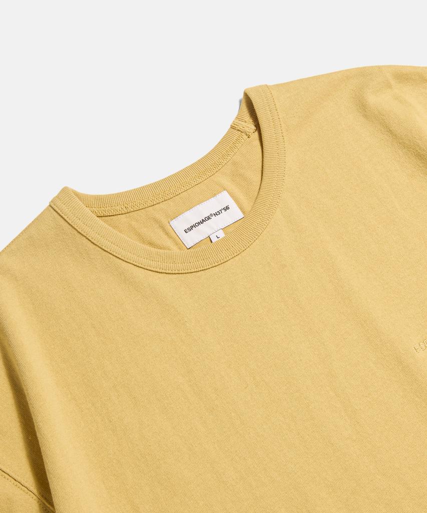 ESPIONAGE Standard Logo Heavyweight Tee Vintage Yellow