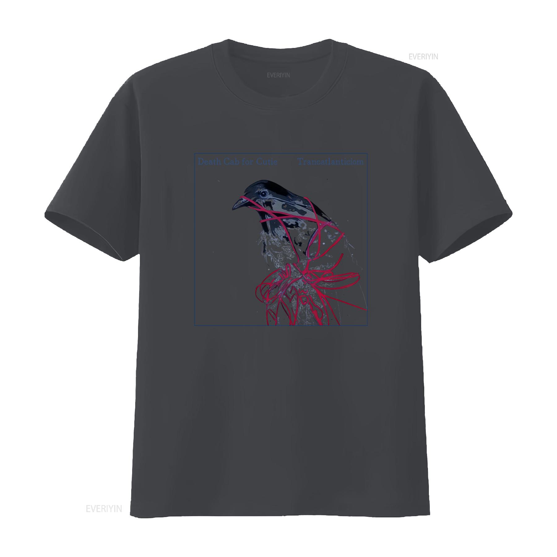 

Death Cab For Cutie Trancatlanticiom Print T Shirt Unique Artistic Design Music Fans vintage Washed Unisex 4XL