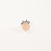 Natural Peach Moonstone Gemstone 925 Sterling Silver Jewelry Handmade Ring Gift RR-67-21