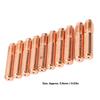 10Pcs Conductive Nozzles Copper MIG Welding Contact Tips Replacement Accessories 0.8mm