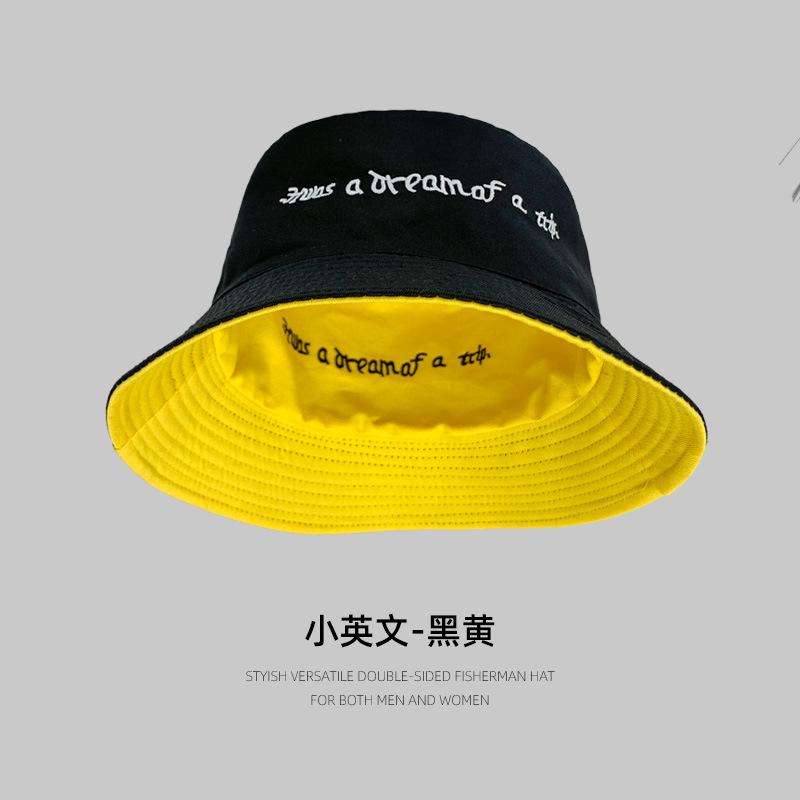Unisex Four Seasons Hat Women's Fashion Summer Double Sided Bucket Hat Outdoor Sunscreen Mountaineering Hat Men's Shade Basin Hat