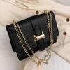 Women Solid Color Stone Pattern Crossbody Bag New Embossed PU Leather Square Shoulder Bag Casual Mini Handbag Daily Fashion Accessories