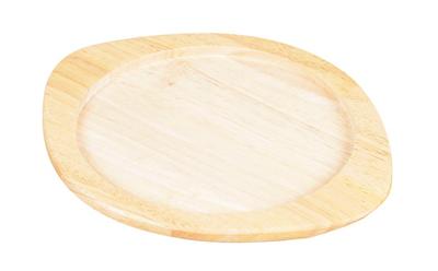 Pearl Metal Grillpanna med galler 16 cm Trätallrik HB-999