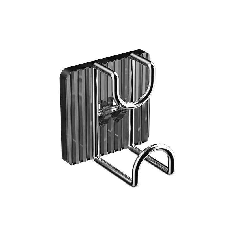 Nerezový háček na umyvadlo Kuchyň Koupelna Beze stopy Silná lepicí držák Multifunkční bezvrtací úložná police