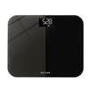 Slim Bathroom 100g Automatic Glass Battery Black ES03BK Scale, Increments, On-Site, Easy-to-Read Display, Top, Operated,
