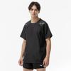 [Mizuno] Volleyball Wear N-XT Short-Sleeve Piste V2JED000 Unisex Black x Blue S