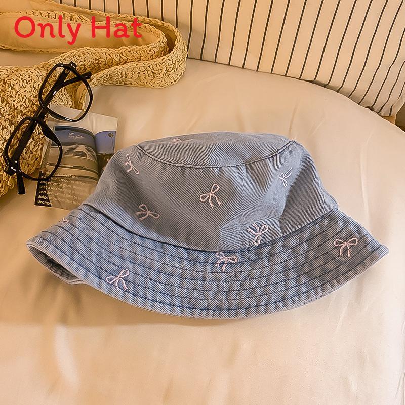 Classic Cowboy Cap With Distressed Denim And Short Brim For Sunshade And Fashion