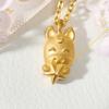 Porti 24k Gold 1.875g Horse Zodiac Special Stone Necklace