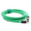 HT 12G 4K Raw SDI Coaxial Video Cable BNC to BNC Canare LV-61S 75 Ohm Flexible Shielded 10M Green for Camera Monitor