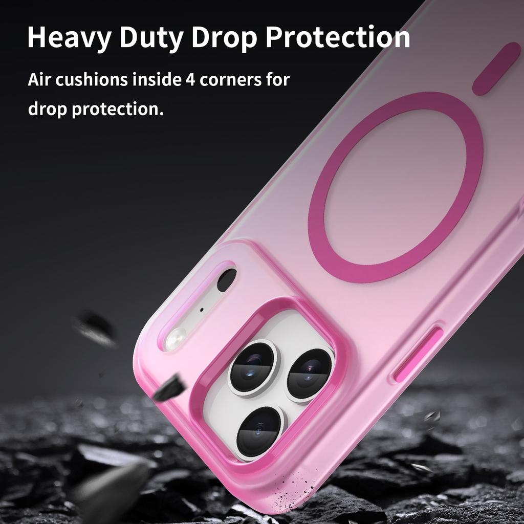 Matte Candy Transparent Shockproof Magsafe Case For 17 Pro Max 16 15 14 Plus 13 12 11 14 Pro Max 17Air 16e Magnetic Cover