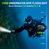 Wurkkos DL30 Diving Light LED Flashlight Underwater Light Submersible 3600 Lumens Ultra Bright