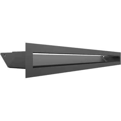 Osłona wentylacyjna LUFT 6x60 grafitowa Slim