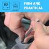 Nylon Universal Cable Tie Buckle-Heavy Duty Zip Ties Holder with Pin Button Design Plastic Cable Ties Tool Fasteners Car Body