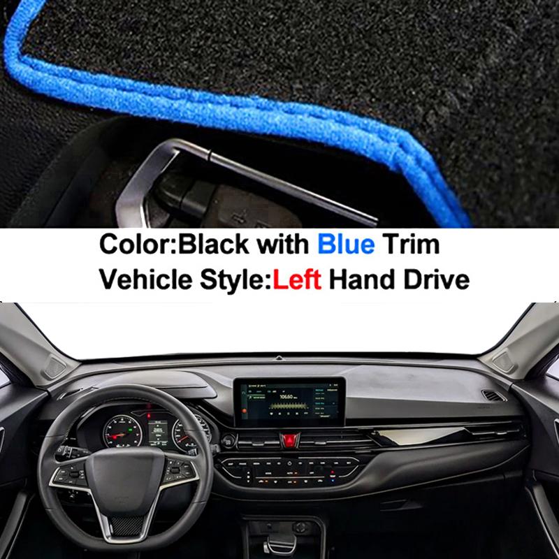 Car Dashboard Cover DashMat for JAC JS4 SEI4 2020-2025 2025 Avoid Light Pad Accessories Anti-UV Case Carpet Mat Accessories