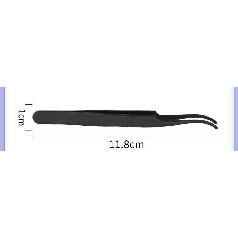 Lashie - Stainless Steel False Eyelashes Tweezers