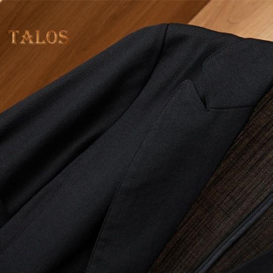 Damen Blazer mit Revers und Knopfleiste, einfarbig, lässig, lockerer Mantel, Dreiviertelärmel, dünnes Sommeranzugoberteil für das Pendeln im Büro