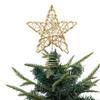 Crafts Christmas Tree Top Star Party Decoration Tree Ornaments New Christmas Tree Decorations