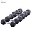 Xietu Hex Rubber Coated Dumbbell