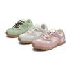 2025 Summer New Ladies' Leather Retro German Trainer Sneakers - Lace-Up Casual Flats for Streetwear & Daily Wear