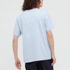 UNIQLO Printed Crew Neck Straight T-Shirt Unisex tops Blue 437287-60