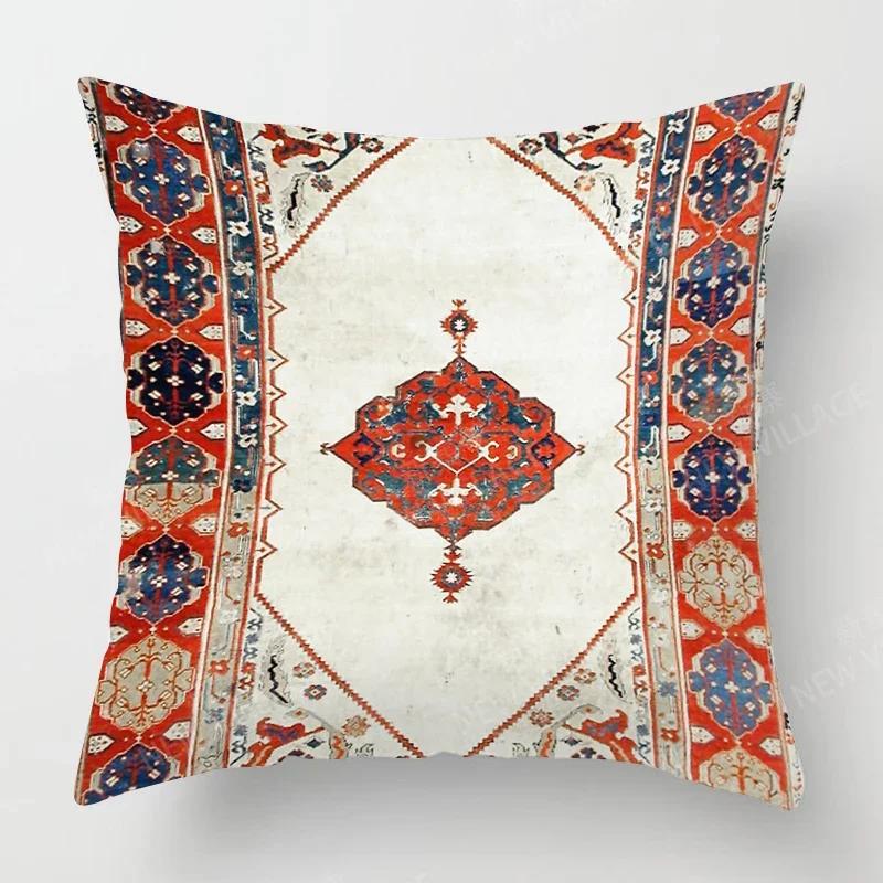 Jesienny wystrój domu jesienna poszewka na poduszkę dekoracyjną do salonu sofa boho 45x45cm 45*45 50*50 60x60cm 40*40 35x35cm Maroko