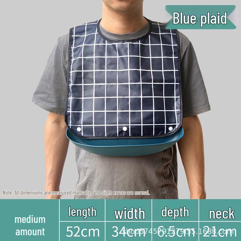 Wasserdichte Esslatz für Erwachsene & Senioren – Große, spezielle Schürzen für Senioren