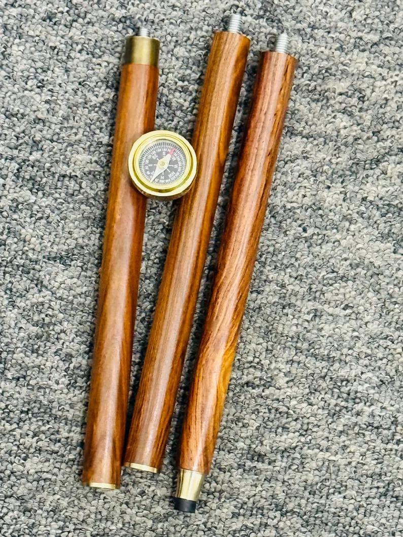 

Gentleman s Walking Stick, Brass Handle New Antique brass walking stick 37 inch золотой/коричневый