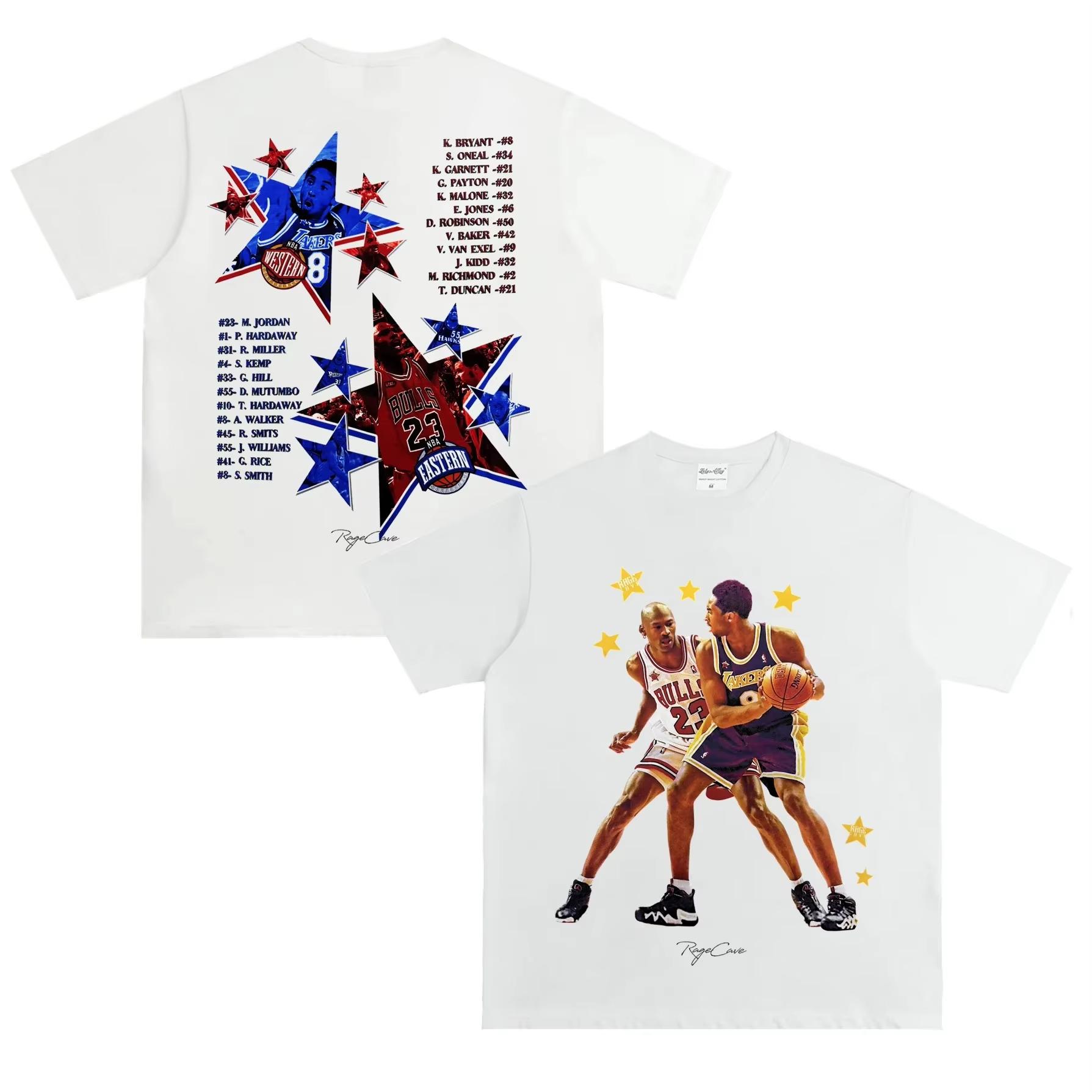 

Kobe Bryant Basketball Star T-Shirt Men Women Short Sleeve Cotton Tees High Quality Y2k T-shirt Unisex Summer Tops Streetwear S